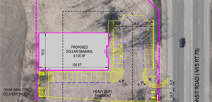 Dollar General Store plans Transit road