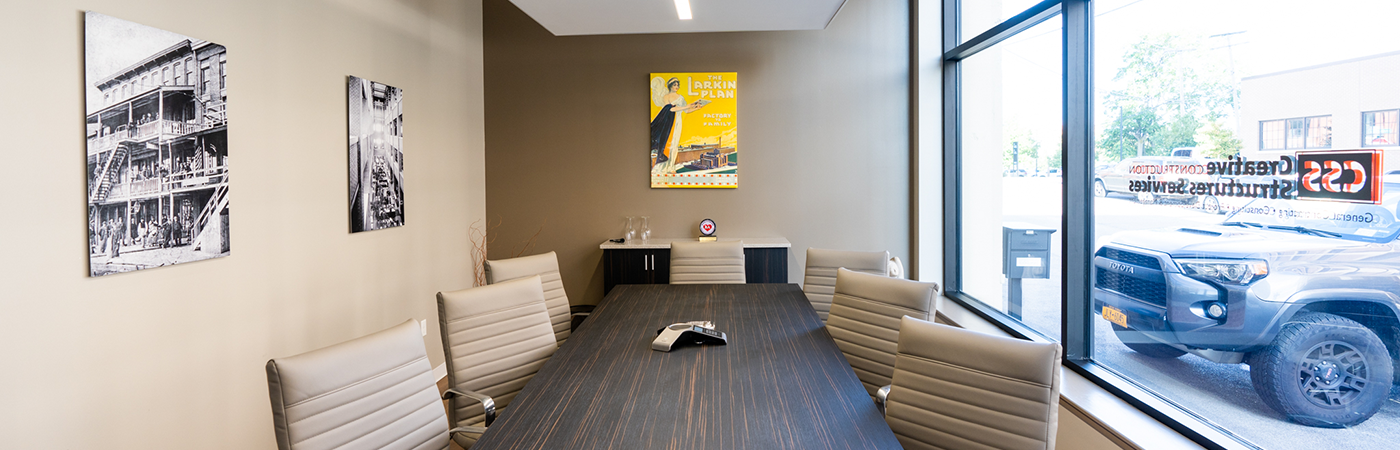 CSS Construction Office conference room