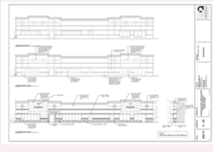 Design plans for 2128 Elmwood Ave