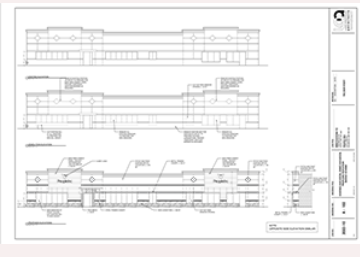 Design plans for 2128 Elmwood Ave