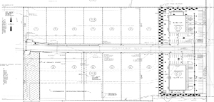 Blueprint of wheatfield property